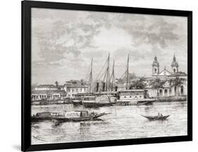 The Port of Manaus, Amazonas State, Northern Brazil-null-Framed Giclee Print