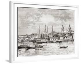 The Port of Manaus, Amazonas State, Northern Brazil-null-Framed Giclee Print