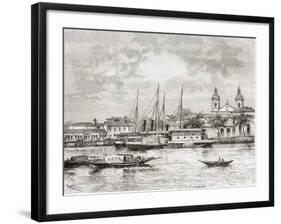 The Port of Manaus, Amazonas State, Northern Brazil-null-Framed Giclee Print