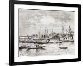 The Port of Manaus, Amazonas State, Northern Brazil-null-Framed Giclee Print