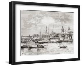 The Port of Manaus, Amazonas State, Northern Brazil-null-Framed Giclee Print