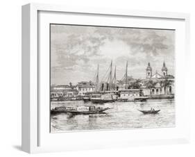 The Port of Manaus, Amazonas State, Northern Brazil-null-Framed Giclee Print