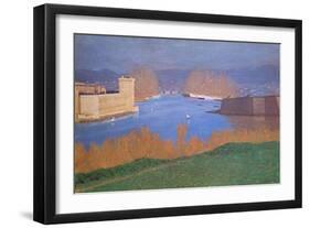 The Port of Marseille, 1901-Félix Vallotton-Framed Giclee Print