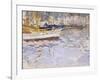 The Port of Nice, Winter 1881?-82 (Oil on Canvas)-Berthe Morisot-Framed Giclee Print