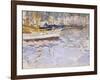 The Port of Nice, Winter 1881?-82 (Oil on Canvas)-Berthe Morisot-Framed Giclee Print