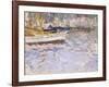 The Port of Nice, Winter 1881?-82 (Oil on Canvas)-Berthe Morisot-Framed Giclee Print