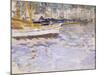 The Port of Nice, Winter 1881?-82 (Oil on Canvas)-Berthe Morisot-Mounted Giclee Print