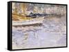 The Port of Nice, Winter 1881?-82 (Oil on Canvas)-Berthe Morisot-Framed Stretched Canvas