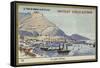 The Port of Oran-null-Framed Stretched Canvas