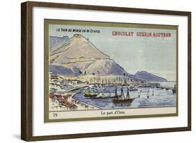 The Port of Oran-null-Framed Giclee Print