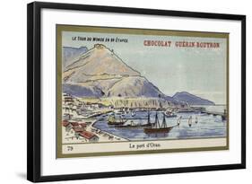 The Port of Oran-null-Framed Giclee Print