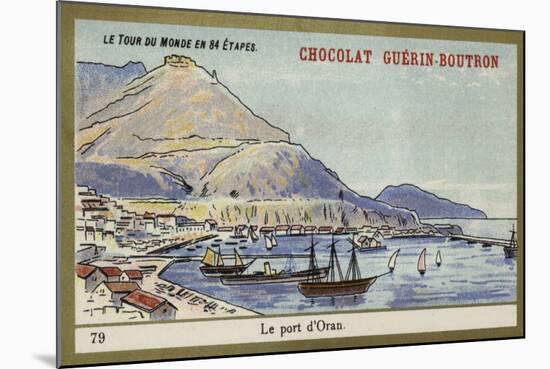 The Port of Oran-null-Mounted Giclee Print