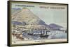 The Port of Oran-null-Framed Stretched Canvas