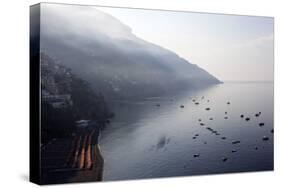 The Port of Positano-Oliviero Olivieri-Stretched Canvas