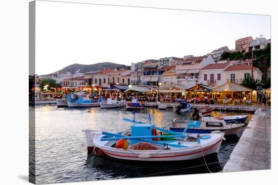 The Port of Pythagorio, Samos Island, North Aegean Islands, Greek Islands, Greece, Europe-Carlo Morucchio-Stretched Canvas