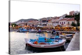 The Port of Pythagorio, Samos Island, North Aegean Islands, Greek Islands, Greece, Europe-Carlo Morucchio-Stretched Canvas