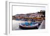 The Port of Pythagorio, Samos Island, North Aegean Islands, Greek Islands, Greece, Europe-Carlo Morucchio-Framed Photographic Print