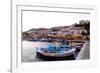 The Port of Pythagorio, Samos Island, North Aegean Islands, Greek Islands, Greece, Europe-Carlo Morucchio-Framed Photographic Print