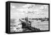 The Port of Recife, Brazil, 1895-null-Framed Stretched Canvas