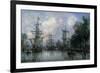 The Port of Rotterdam, 1869-Johan-Barthold Jongkind-Framed Giclee Print