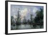 The Port of Rotterdam, 1869-Johan-Barthold Jongkind-Framed Giclee Print