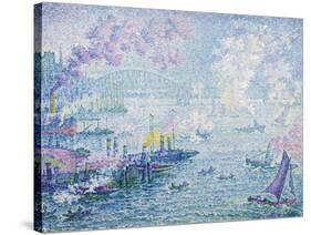 The Port of Rotterdam, 1907-Paul Signac-Stretched Canvas