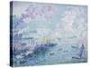 The Port of Rotterdam, 1907-Paul Signac-Stretched Canvas