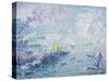 The Port of Rotterdam, 1907-Paul Signac-Stretched Canvas