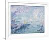 The Port of Rotterdam, 1907-Paul Signac-Framed Giclee Print