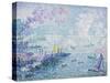 The Port of Rotterdam-Paul Signac-Stretched Canvas