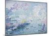 The Port of Rotterdam-Paul Signac-Mounted Giclee Print