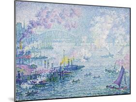 The Port of Rotterdam-Paul Signac-Mounted Giclee Print