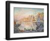 The Port of Saint-Tropez, 1901-1902-Paul Signac-Framed Premium Giclee Print