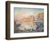 The Port of Saint-Tropez, 1901-1902-Paul Signac-Framed Giclee Print