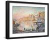 The Port of Saint-Tropez, 1901-1902-Paul Signac-Framed Giclee Print