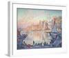 The Port of Saint-Tropez-Paul Signac-Framed Premium Giclee Print