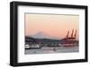 The Port of Seattle.-Jon Hicks-Framed Photographic Print