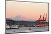 The Port of Seattle.-Jon Hicks-Mounted Photographic Print