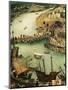 The Port of Seville, C.1590-Alonso Sanchez Coello-Mounted Giclee Print