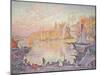 The Port of St. Tropez, c.1901-Paul Signac-Mounted Giclee Print