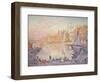 The Port of St. Tropez, c.1901-Paul Signac-Framed Giclee Print