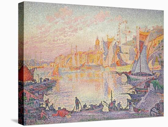 The Port of St. Tropez, c.1901-Paul Signac-Stretched Canvas