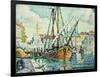 The Port of St. Tropez; Le Port de St. Tropez, 1923-Paul Signac-Framed Giclee Print