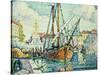 The Port of St. Tropez; Le Port de St. Tropez, 1923-Paul Signac-Stretched Canvas
