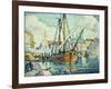 The Port of St. Tropez-Paul Signac-Framed Giclee Print