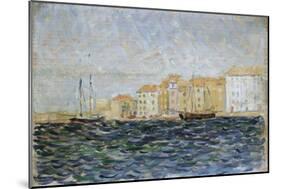 The Port of St. Tropez-Paul Signac-Mounted Giclee Print