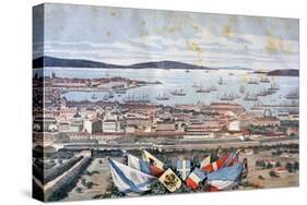 The Port of Toulon, 1893-Henri Meyer-Stretched Canvas