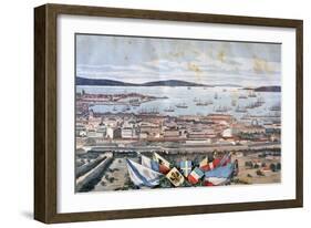 The Port of Toulon, 1893-Henri Meyer-Framed Giclee Print