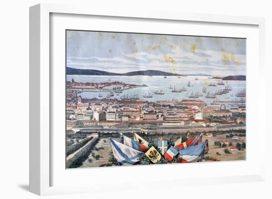 The Port of Toulon, 1893-Henri Meyer-Framed Giclee Print