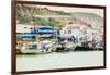 The Port, Tabarka, Tunisia, North Africa-Nico Tondini-Framed Photographic Print